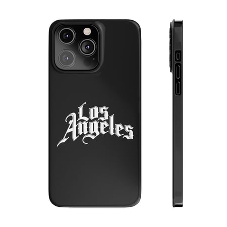 iPhone Slim Case Los Angeles City Edition Olde Classic Font Clippers - iPhone 14 Pro Max