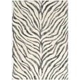 thumbnail image 6 of Mark&Day Animal Print Rugs, 8x10 Delonte Modern Shag Zebra Tiger Light Gray/Cream Area Rug, Grey Beige Carpet for Living Room, Bedroom or Kitchen (7'10" x 10'), 6 of 13