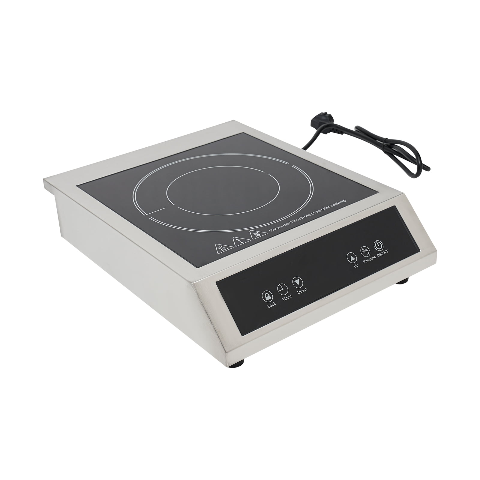 Vintoro 1800W Induction Cooktop with A Child Lock, Commercial Single Induction Hob, Overheat Protection