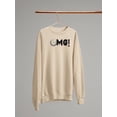 thumbnail image 3 of Omg Daisy Yellow Sweatshirt Women -Image by Shutterstock, Female 3X-Large, 3 of 4