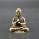 thumbnail image 2 of 3X Mini Estatua de Buda Estatua de Buda de Bronce Budismo Estatua de Buda Sakyamuni de Bronce de Cobre Puro, 2 of 5