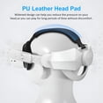 thumbnail image 6 of GJX Adjustable Head Strap Fit for Meta Quest 2 VR Headset with Head Cushion,Replacement VR Elite Strap,Enhanced Support and Comfort in VR,Reduce Face Pressure,Head Strap for Oculus Quest 2, 6 of 8