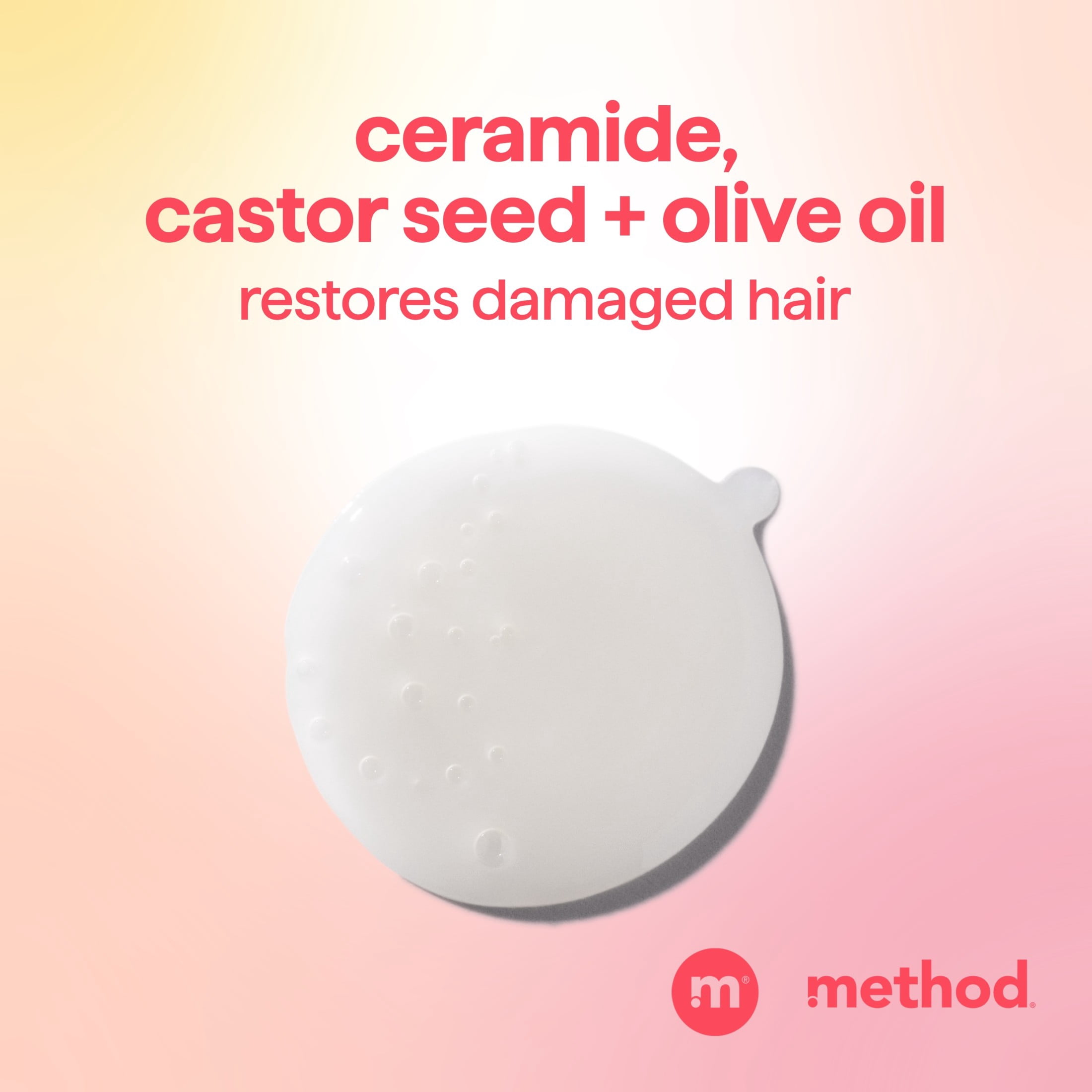 Method Repairing Shampoo, Island Mist - Nourishes Hair and Restores Damaged Strands - Sulfate Free, Color Safe - 14 oz