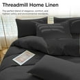 thumbnail image 6 of Fufafayo under $5 Bedding Collection, 4 Piece Sheet Set, Washable Duvet Cover Pillowcases for King Size Bed, Complete Bed Linen Ensemble, All Season Bed Sheet Set, 6 of 9