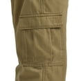 thumbnail image 6 of Wrangler Men's and Big Men's Relaxed Fit Fleece Lined Cargo Pant, 6 of 8