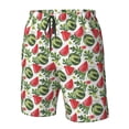 thumbnail image 5 of Kdxio Watermelons Pattern Mens Casual Shorts - Drawstring Summer Beach Sports Shorts for Men, 5 of 9