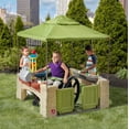 Step2 AllAround Playtime Patio with Canopy with 16 Play Accessories