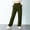 Army Green women cargo pants with pockets a1, variant on Cagogo Women Cargo Pants Elastic Waist Casual Loose Flowy Streetwear Long Trousers with Pockets for Party Travel Summer, Army Green L