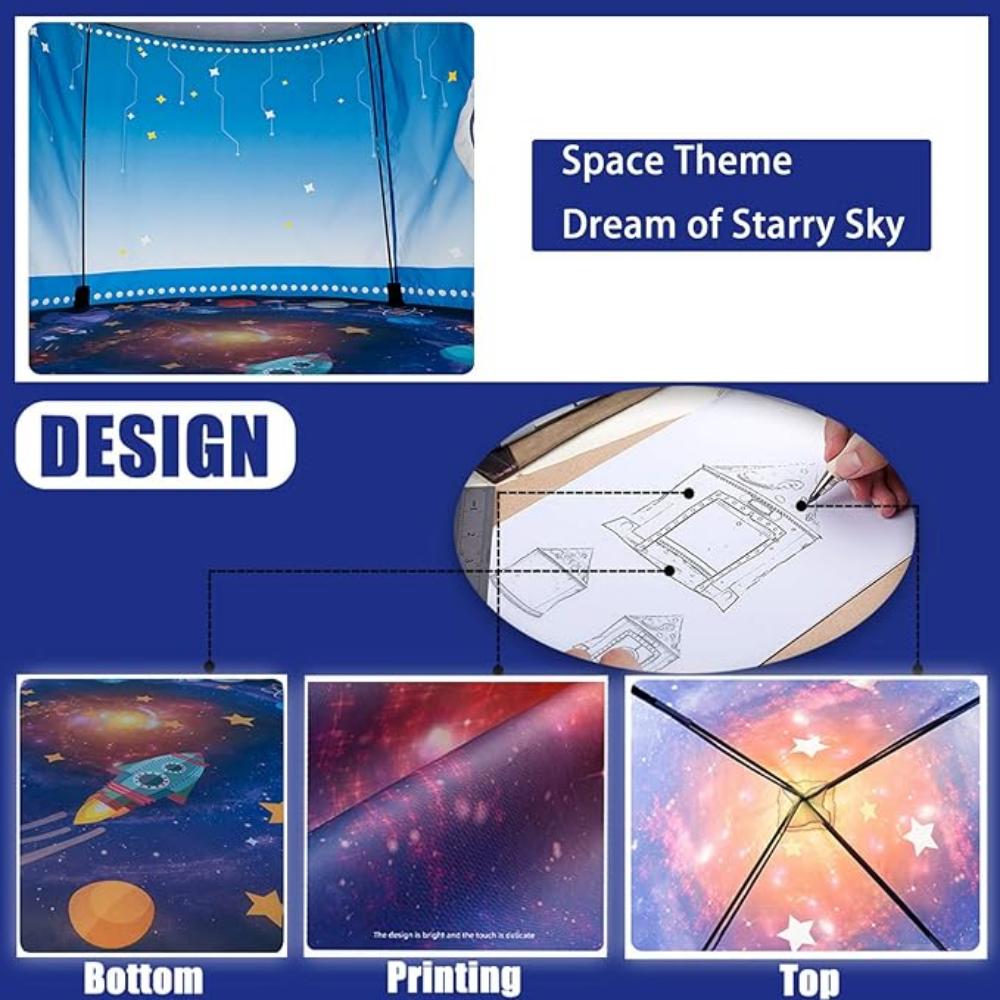 WillingHeart Rocket Ship Play Tent Spaceship photo 5