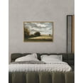 thumbnail image 6 of Drsoum 16x24in Landscape Wall Art Vintage Classical Painting The Vast Grassland Framed Prints Room Decor for Bathroom Bedroom - Natural Framed, 6 of 6