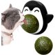 thumbnail image 1 of Juguete para gatos con bola de hierba gatera giratoria de 360° con tapa de almacenamiento y 1 bola de hierba gatera reemplazable, 1 of 5