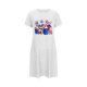 thumbnail image 5 of Camisón corto de talla grande para mujer, camisón de manga corta con estampado de pecho a la moda, camisón para mujer, 5 of 7