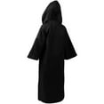 thumbnail image 3 of Capa con capucha Cateissary Disfraz de Cosplay Hombre Negro L, 3 of 6