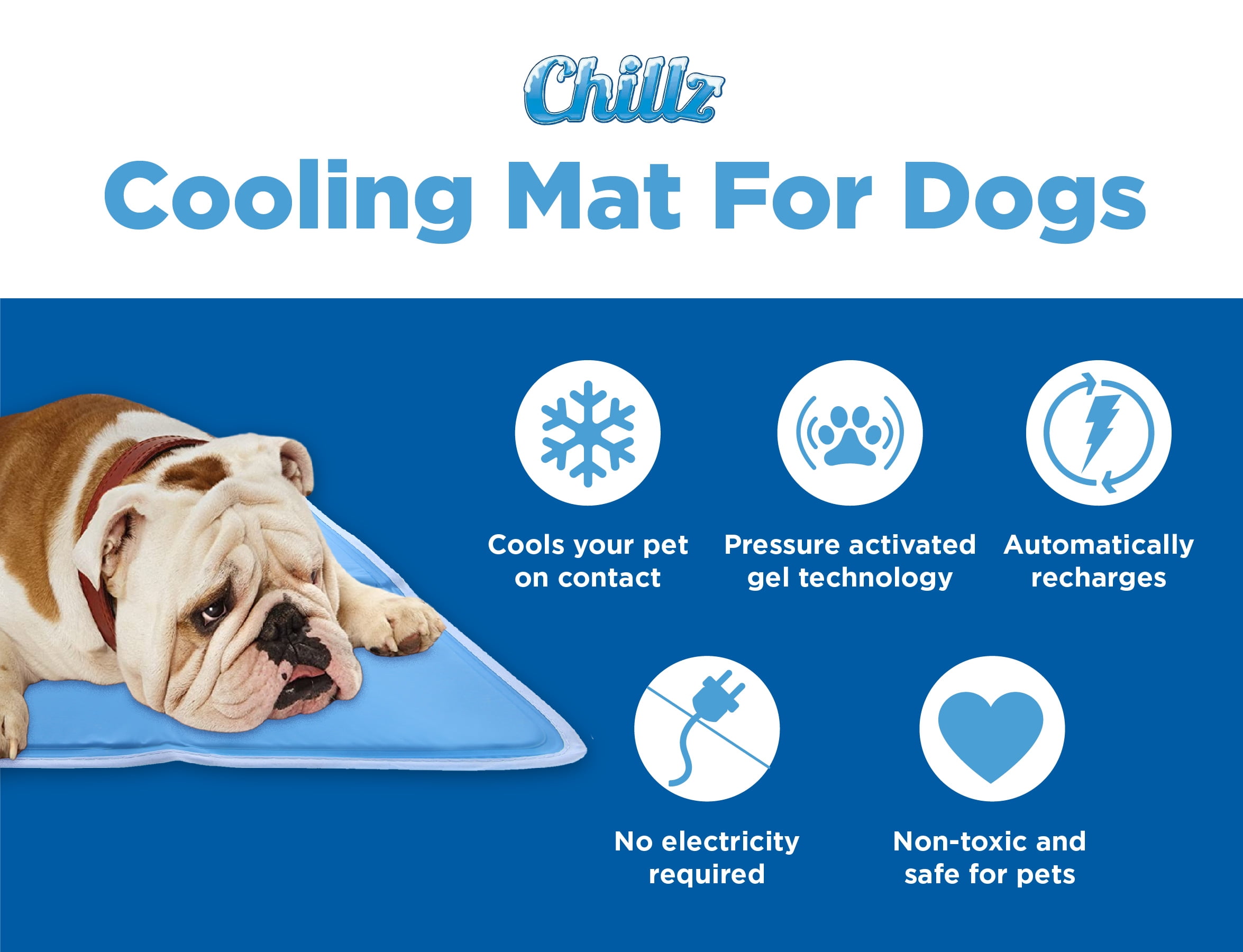 Chillz cooling online mat for dogs