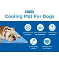 thumbnail image 2 of CHILLZ Pressure Activated Cooling Pad for Dogs, Large - Blue, 36 x 20 inches, 2 of 7