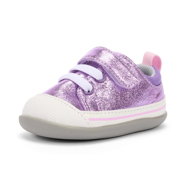 Zapatos See Kai Run Kristin Purple Shimmer Little Kid 13.5