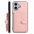 thumbnail image 2 of For iPhone 17 Case RFID Blocking Card Holder Kickstand TPU + PU Leather Phone Back Cover -, 2 of 5