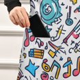 thumbnail image 5 of Yayeee Chief Kitchen Apron with Pockets for Cooking Water Resistant Unisex Adjustable Neck Strap, Doodle Pattern, 5 of 7