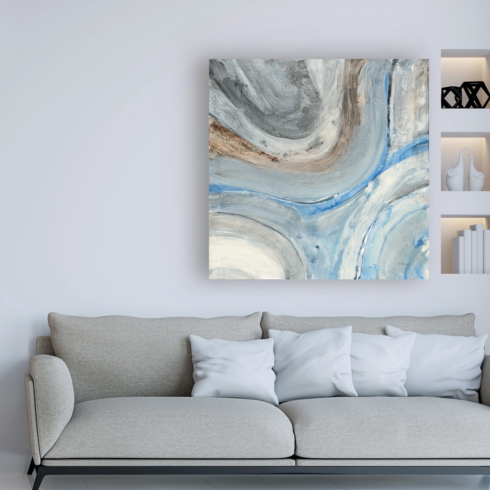 Trademark Fine Art 'Estuary' Canvas Art by Albena Hristova
