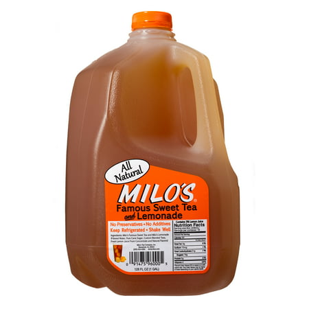 Milo's Famous Sweet Tea and Lemonade, 128 fl oz (1 Gal), Fresh Brewed