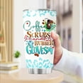 thumbnail image 3 of Nurses Week Women Tumblers For School Nursing Cups, Nurse Gifts, Tumbler 20 Oz With Lid And Straw, Nurse Coffee Scrubs, 3 of 6