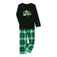 thumbnail image 4 of Meihuid Christmas Pajamas For Family 2023 Holiday Family Christmas Pjs Matching Sets Elk Plaid Xmas Family Sleepwear Outfits, 4 of 9