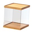 thumbnail image 3 of Caja de almacenamiento de fútbol, ​​estante de almacenamiento de acrílico para fútbol, ​​diseño apilable transparente, caja de escaparate de fútbol po, 3 of 8