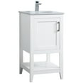 thumbnail image 4 of 18 inch Single Bathroom Vanity in White, 4 of 15