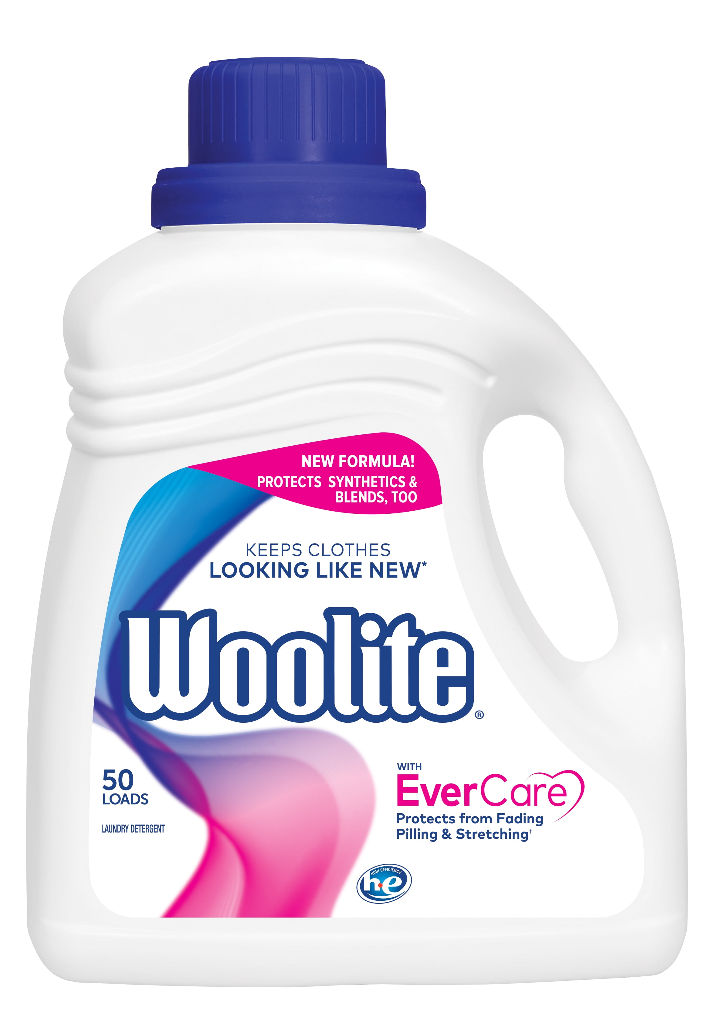 Woolite All Clothes Liquid Laundry Detergent, Sparkling Falls Scent, 50