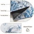 thumbnail image 5 of Marine Life Area Rugs 3x5 ft Ocean Turtle Coral Starfish Seashell Coastal Undersea World Washable Rug Non Slip Indoor Carpet Absorbent Floor Mat for Living Room Bedroom Dining Room, 5 of 9