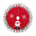 thumbnail image 2 of Falda para árbol de Navidad, base para árbol de Papá Noel, adornos para árbol de Navidad, tapete para piso para interior y exterior, 2 of 8