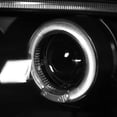 thumbnail image 6 of Spec-D Tuning Dual Halo Led Projector Headlights Black for 1997-2000 Volkswagen Passat Head Light Assembly Left + Right Pair, 6 of 7