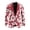 Red Hibiscus Print, variant on Psesaysky One Button Suit Jacket for Business Office, Polyester Lightweight Suit Separates Coat with Single Breasted