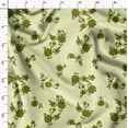 thumbnail image 4 of Soimoi Green Fabric - By the Yard - 54 Inch Wide - Florals Print Fabric - Elegant and Timeless Patterns for Fashion and Home Decor Printed Fabric, 4 of 6