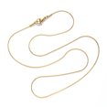 thumbnail image 4 of 1 pc PVD Vacuum Plating 304 Stainless Steel Coreana Chain Necklace with Lobster Claw Clasp Real 18K golden Plated 19.68 inch(50cm)x1.6mm, 4 of 6