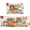 Colorful, variant on Fall Kitchen Mat Anti Fatigue Cushioned Comfort Standing Desk Mats Rugs Colorful Pumpkin Kitchen Mats for Floor 17"x28"+17"x47"
