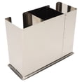 thumbnail image 3 of Stainless Steel Chopsticks Storage Rack, Drainer Basket Utensil Drying Rack Hanging Large Capacity  For Chopsticks Spoon 2 Compartments,3 Compartments, 3 of 8
