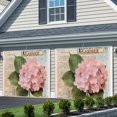 thumbnail image 3 of Pink Vintage Floral Garage Door Cover Banner 6 x 13 FT, Summer Botanical Retro Garage Door Curtains Backdrop with Grommets for Indoor Outdoor Wall Party Porch Yard Decorations Background, 3 of 9