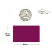 Royal Green Color Coding Labels 2x1.2 inch Rectangular Stickers in 8 Assorted Colors ( 50mm x 31mm) - 320 Pack