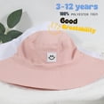 thumbnail image 3 of Sombrero de pescador Sonmony Smile Face UPF 50+ para niños, 3 of 6