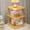 Khaki KH, variant on Iumwxz Corner Shelf Desktop Shelf Double Shelf Wooden Shelf Storage Shelf Ornament Storage Shelf Office Storage Shelf furniture White Wood Reduced Price