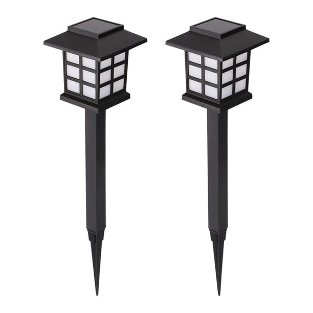 Lámparas Led Para Jardín, Lámparas Solares Para Caminos, Luces Solares Impermeables Para Exteriores, Para Jardín, Paisaje, Camino, Patio, Pasarela 2 Uds. Guardurnaity HA026134-00