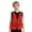 Red, variant on Boys Girls Outdoor Activities Vest Sleeveless Fishing Cargo Jacket With Multi Pockets Fluorescent Green M