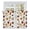 White, Orange, variant on Fall Thanksgiving Kitchen Curtains 54 Inch Length, Autumn Pumpkin Leaves Floral Botanical Tiers Curtains for Bathroom Bedroom Cafe, Light Filtering Small Window Treatment Drapes 2 Panels 42"Wx54"L