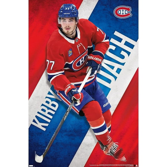 NHL Montreal Canadiens - Kirby Dach 23 Wall Poster, 22.375" x 34"