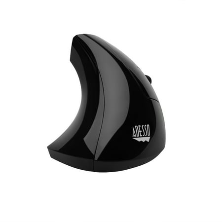 Adesso 2.4 GHz RF Wireless Vertical Ergonomic (Best Ergonomic Wireless Mouse)