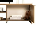 thumbnail image 4 of Madesa TV Stand Large Media Console with Cable Management for 65, 75 Inch Media Storage Gaming Living Room Entertainment Center Modern Wooden Television Cabinet - Rustic, 4 of 5