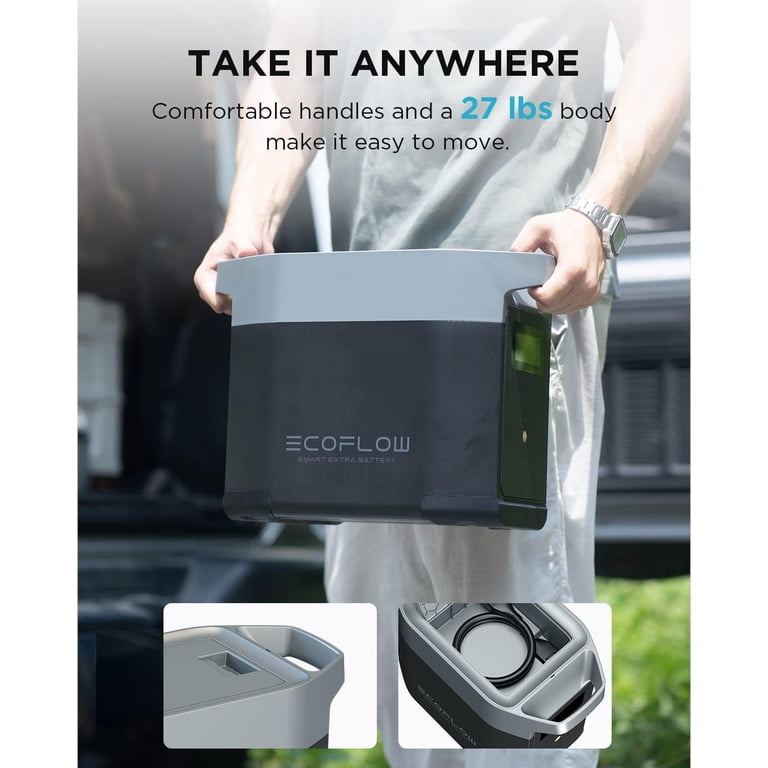 EcoFlow - Delta 3 Extra Battery