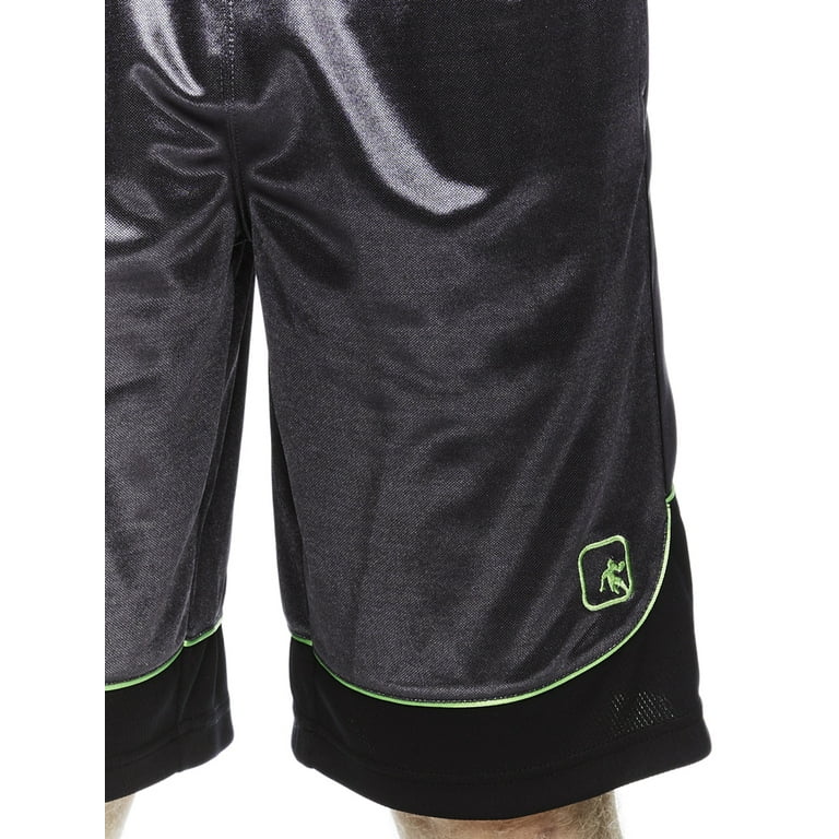 AND1 Men's Colorblock Basketball Shorts, Up to 5XL