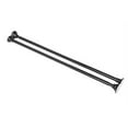 thumbnail image 5 of Utopia Alley Adjustable 72-In Double Shower Curtain Tension Rods - Rust-Proof Aluminum with Rubber End Cap, Easy Installation - Extendable, Ideal for Bathroom, Retractable, Wall-to-Wall - No Drilling, 5 of 9